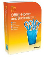 Microsoft Office Home & Business 2010, DVD, 32/64 bit, DE (T5D-00163)
